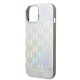 Husa iPhone 15 Plus / iPhone 14 Plus - Karl Lagerfeld Hardcase Monogram (KLHCP14MLGMMSV3) - Iridescent