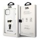 Husa iPhone 15 Plus / iPhone 14 Plus - Karl Lagerfeld Hardcase Transparent (KLHCP14MHNIKTCT) - Ikonik Karl Lagerfeld