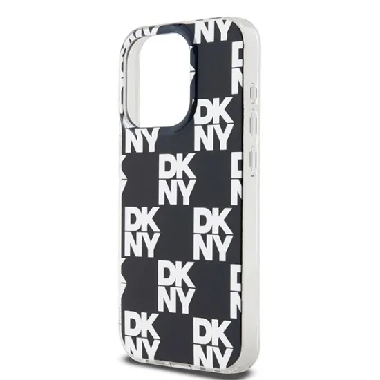 Husa iPhone 15 Pro - DKNY IML Checkered Mono Pattern (DKHCP15LHDLCEK) - Black Husa iPhone 15 Pro - DKNY IML Checkered Mono Pattern (DKHCP15LHDLCEK) - Black