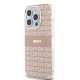 Husa iPhone 15 Pro - DKNY IML Mono & Stripe MagSafe (DKHMP15LHRHSEP) - Pink