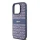 Husa iPhone 15 Pro - DKNY Leather Mono Stripe & Metal Logo (DKHCP15LPRTHSLB) - Blue Husa iPhone 15 Pro - DKNY Leather Mono Stripe & Metal Logo (DKHCP15LPRTHSLB) - Blue