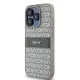 Husa iPhone 15 Pro - DKNY Leather Mono Stripe & Metal Logo (DKHCP15LPRTHSLE) - Beige Husa iPhone 15 Pro - DKNY Leather Mono Stripe & Metal Logo (DKHCP15LPRTHSLE) - Beige