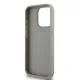 Husa iPhone 15 Pro - DKNY Leather Mono Stripe & Metal Logo (DKHCP15LPRTHSLE) - Beige Husa iPhone 15 Pro - DKNY Leather Mono Stripe & Metal Logo (DKHCP15LPRTHSLE) - Beige