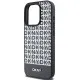 Husa iPhone 15 Pro - DKNY Leather Printed Pattern Metal Logo MagSafe (DKHMP15LPSOSPK) - Black Husa iPhone 15 Pro - DKNY Leather Printed Pattern Metal Logo MagSafe (DKHMP15LPSOSPK) - Black