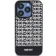 Husa iPhone 15 Pro - DKNY Leather Printed Pattern Metal Logo MagSafe (DKHMP15LPSOSPK) - Black Husa iPhone 15 Pro - DKNY Leather Printed Pattern Metal Logo MagSafe (DKHMP15LPSOSPK) - Black