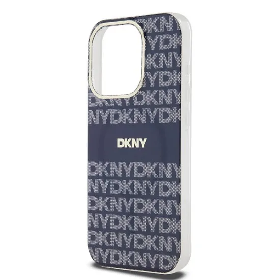 Husa iPhone 15 Pro Max - DKNY IML Mono & Stripe MagSafe (DKHMP15XHRHSEB) - Blue Husa iPhone 15 Pro Max - DKNY IML Mono & Stripe MagSafe (DKHMP15XHRHSEB) - Blue
