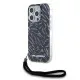 Husa iPhone 15 Pro Max - Karl Lagerfeld Hardcase (KLHCP15XHZBPKCCU) - Purple Zebra With Cord Husa iPhone 15 Pro Max - Karl Lagerfeld Hardcase (KLHCP15XHZBPKCCU) - Purple Zebra With Cord