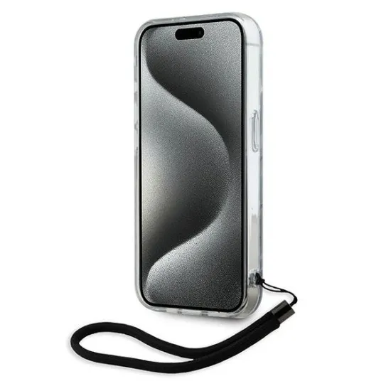 Husa iPhone 15 Pro Max - Karl Lagerfeld Hardcase (KLHCP15XHZBPKCCU) - Purple Zebra With Cord Husa iPhone 15 Pro Max - Karl Lagerfeld Hardcase (KLHCP15XHZBPKCCU) - Purple Zebra With Cord
