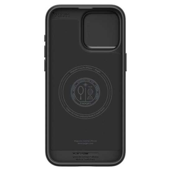 Husa iPhone 15 Pro Max - Spigen Optik Armor - Black