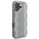 Husa iPhone 16 - DKNY Leather Checkered Pattern Magsafe (DKHMP16SPCPVSLE) - Beige
