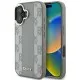 Husa iPhone 16 - DKNY Leather Checkered Pattern Magsafe (DKHMP16SPCPVSLE) - Beige