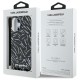 Husa iPhone 16 - Karl Lagerfeld Hardcase (KLHCP16SHZBPKCCU) - Purple Zebra With Cord