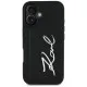Husa iPhone 16 - Karl Lagerfeld Hardcase Leather Cardslot (KLHCP16SPGPVKSK) - Metal Signature Husa iPhone 16 - Karl Lagerfeld Hardcase Leather Cardslot (KLHCP16SPGPVKSK) - Metal Signature