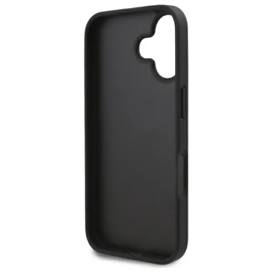 Husa iPhone 16 - Karl Lagerfeld Hardcase Leather Cardslots (KLHCP16SPGKHPRPK) - Monogram Husa iPhone 16 - Karl Lagerfeld Hardcase Leather Cardslots (KLHCP16SPGKHPRPK) - Monogram