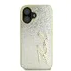Husa iPhone 16 - Karl Lagerfeld Hardcase Leather (KLHCP16SPFMFBKMD) - Gold Metal Signature Husa iPhone 16 - Karl Lagerfeld Hardcase Leather (KLHCP16SPFMFBKMD) - Gold Metal Signature