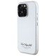 Husa iPhone 16 Pro - Karl Lagerfeld Hardcase Leather Hotel (KLHCP16LPGWCMKHG) - Grey RSG