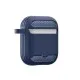 Husa pentru AirPods 1 / AirPods 2 - Techsuit Carbon Silicone - Navy Blue Husa pentru AirPods 1 / AirPods 2 - Techsuit Carbon Silicone - Navy Blue