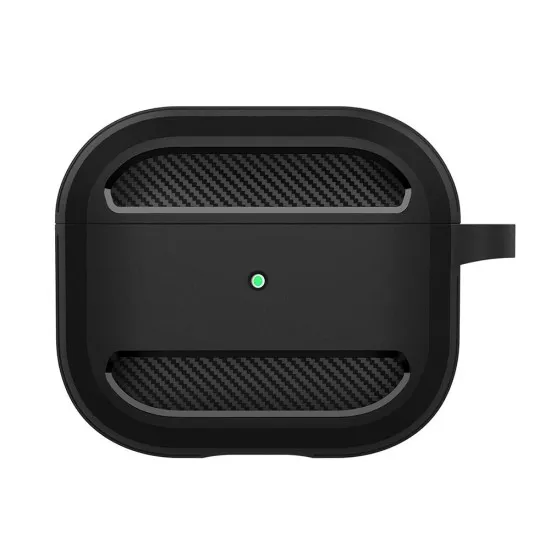 Husa pentru AirPods 3 - Techsuit Carbon Silicone - Pink Husa pentru AirPods 3 - Techsuit Carbon Silicone - Pink