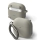 Husa pentru AirPods 4 - Ringke Onyx Magnetic - Warm Gray Husa pentru AirPods 4 - Ringke Onyx Magnetic - Warm Gray