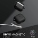 Husa pentru AirPods 4 - Ringke Onyx Magnetic - Warm Gray Husa pentru AirPods 4 - Ringke Onyx Magnetic - Warm Gray