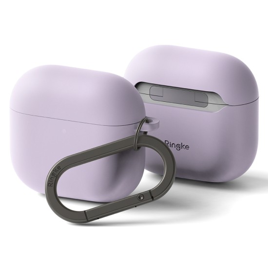 Husa pentru AirPods 4 - Ringke Silicone -  Light Purple