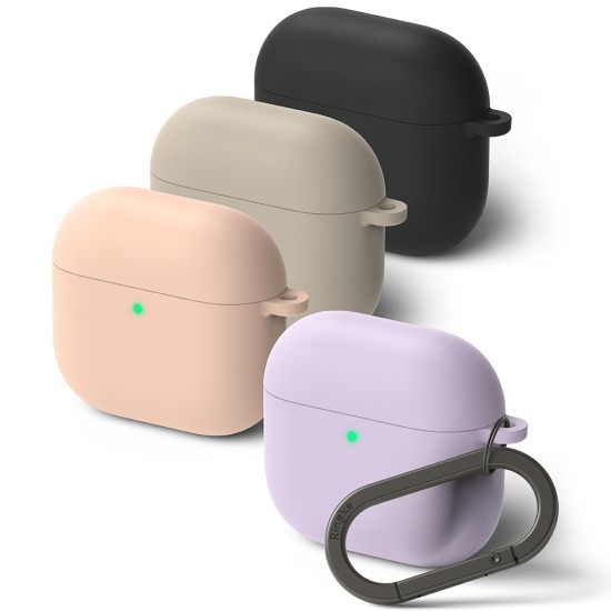 Husa pentru AirPods 4 - Ringke Silicone -  Light Purple