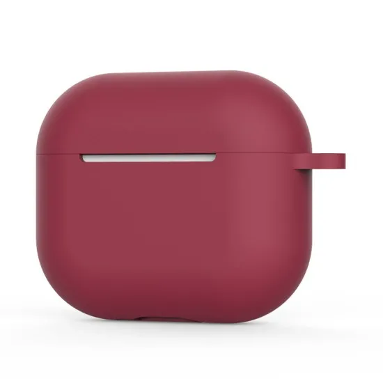 Husa pentru AirPods 4 - Techsuit - Bordeaux Husa pentru AirPods 4 - Techsuit - Bordeaux