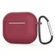 Husa pentru AirPods 4 - Techsuit - Bordeaux Husa pentru AirPods 4 - Techsuit - Bordeaux