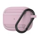 Husa pentru AirPods Pro 1 / AirPods Pro 2 - Techsuit Carbon Silicone - Pink