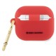 Husa pentru Apple AirPods 3 - Hello Kitty Silicone 3D Kitty Head (HKA33DKHSF) - Red