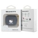 Husa pentru Apple AirPods 3 - Hello Kitty Silicone 3D Kitty Head (HKA33DKHSK) - Black