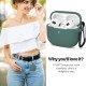 Husa pentru Apple AirPods 3 - Techsuit - Dark Green Husa pentru Apple AirPods 3 - Techsuit - Dark Green