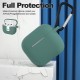 Husa pentru Apple AirPods 3 - Techsuit - Dark Green Husa pentru Apple AirPods 3 - Techsuit - Dark Green