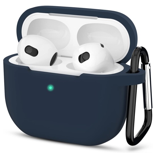 Husa pentru Apple AirPods 3 - Techsuit - Navy Blue