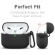 Husa pentru Apple AirPods 3 - Techsuit Silicone Case - Black