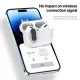 Husa pentru Apple AirPods 4 - Dux Ducis PECL Series - Pink Husa pentru Apple AirPods 4 - Dux Ducis PECL Series - Pink