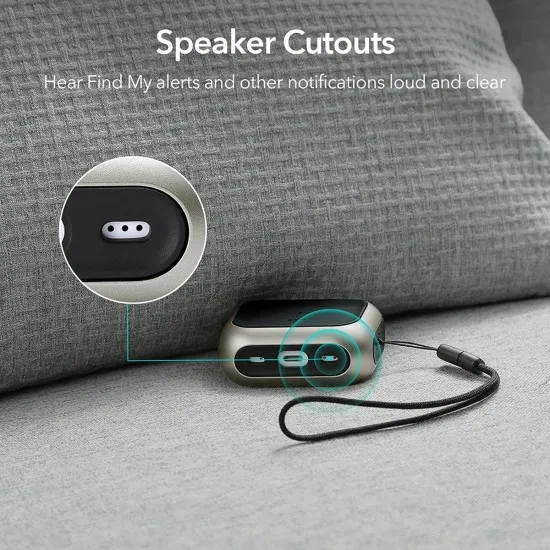 Husa pentru Apple AirPods 4 - ESR Orbit Hybrid HaloLock - Black Husa pentru Apple AirPods 4 - ESR Orbit Hybrid HaloLock - Black