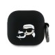 Husa pentru Apple AirPods 4 - Karl Lagerfeld Silicone Karl&Chaupette Head 3D (KLA4RUNKCHK) - Black Husa pentru Apple AirPods 4 - Karl Lagerfeld Silicone Karl&Chaupette Head 3D (KLA4RUNKCHK) - Black