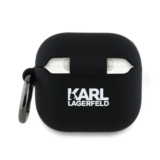 Husa pentru Apple AirPods 4 - Karl Lagerfeld Silicone Karl&Chaupette Head 3D (KLA4RUNKCHK) - Black Husa pentru Apple AirPods 4 - Karl Lagerfeld Silicone Karl&Chaupette Head 3D (KLA4RUNKCHK) - Black