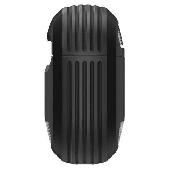 Husa pentru Apple AirPods 4 - Spigen Rugged Armor - Matte Black