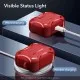 Husa pentru Apple AirPods Pro 1 / 2 - ESR Cyber Armor Tough HaloLock - Red Husa pentru Apple AirPods Pro 1 / 2 - ESR Cyber Armor Tough HaloLock - Red