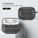 Husa pentru Apple AirPods Pro 1 / 2 - Techsuit CarbonFiber - Black