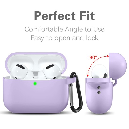 Husa pentru Apple AirPods Pro 1 / 2 - Techsuit - Purple