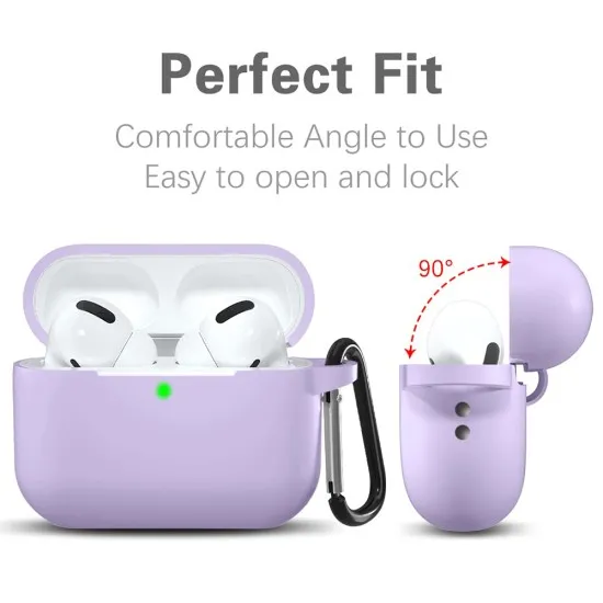 Husa pentru Apple AirPods Pro 1 / 2 - Techsuit - Purple Husa pentru Apple AirPods Pro 1 / 2 - Techsuit - Purple