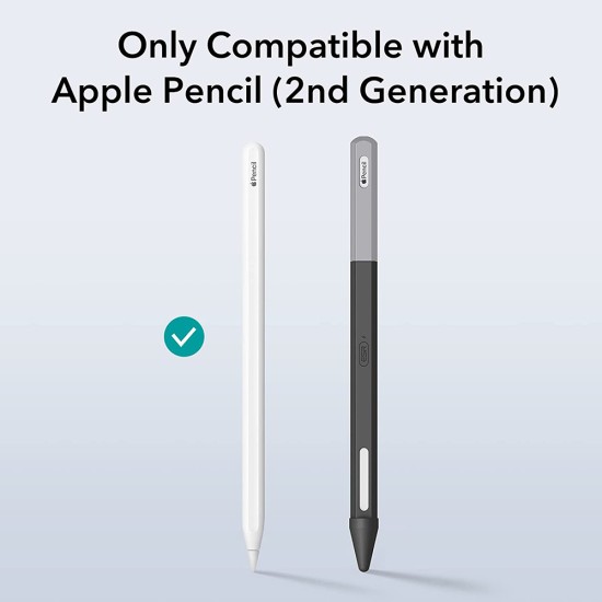 Husa pentru Apple Pencil 2nd Generation - ESR Apple Pencil Cover - Black