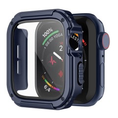 Husa pentru Apple Watch 1 / 2 / 3 (38mm) + Folie - Lito Watch Armor 360 - Blue Husa pentru Apple Watch 1 / 2 / 3 (38mm) + Folie - Lito Watch Armor 360 - Blue