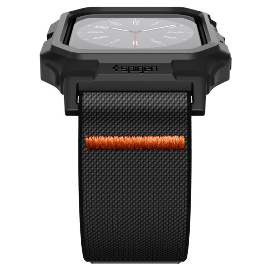 Husa pentru Apple Watch 10 42mm + Curea - Spigen Lite Fit Pro - Matte Black