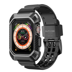 Husa pentru Apple Watch 10 42mm + Curea - Supcase Unicorn Beetle Pro - Black Husa pentru Apple Watch 10 42mm + Curea - Supcase Unicorn Beetle Pro - Black