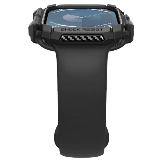 Husa pentru Apple Watch 10 42mm - Spigen Rugged Armor - Black