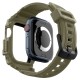 Husa pentru Apple Watch 10 46mm + Curea - Spigen Rugged Armor Pro - Vintage Khaki Husa pentru Apple Watch 10 46mm + Curea - Spigen Rugged Armor Pro - Vintage Khaki